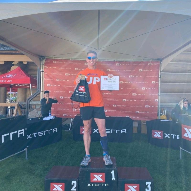 Craig Vogtsberger wins 1st place at the Xterra Trail Run National Championships