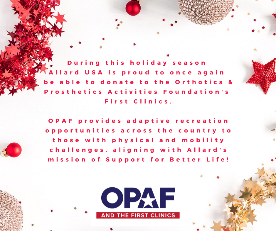 Allard USA donates to OPAF for the Holiday Season